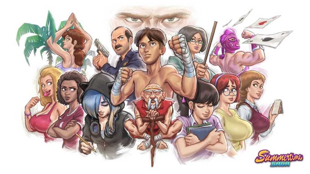 Summertime Saga - erotyczna nowela wizualna steam